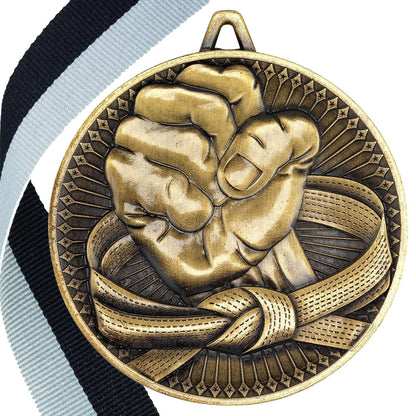 Martial Arts Antique 60mm Medal