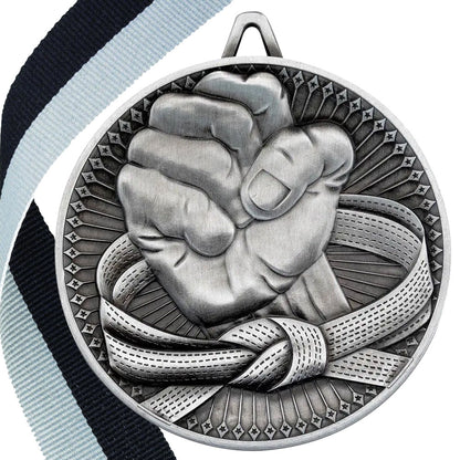 Martial Arts Antique 60mm Medal