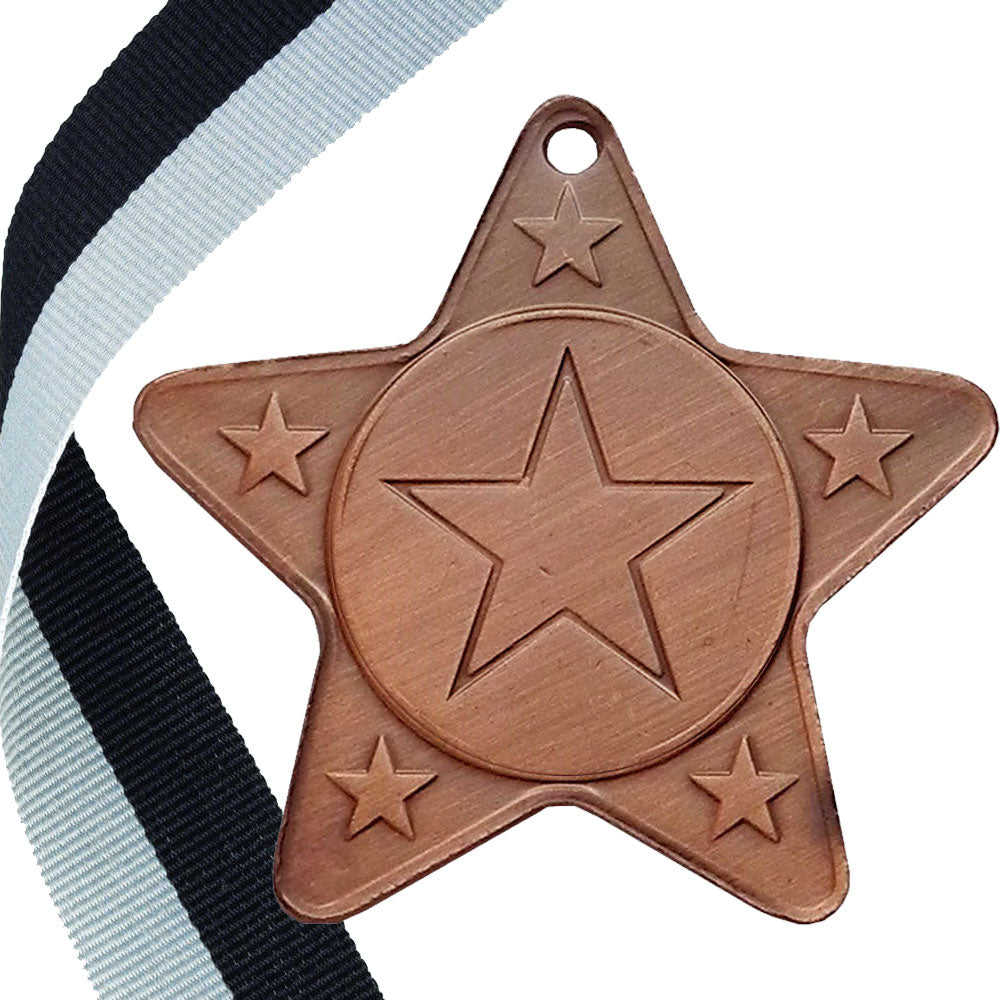 The Original - Star Shape Medal on a Ribbon