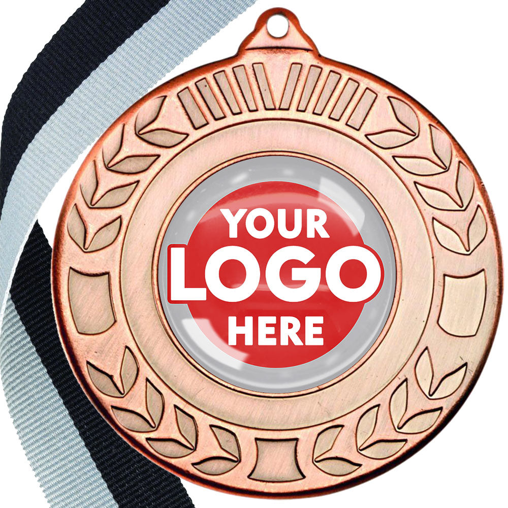 50mm Original Laurel  Medal on a Ribbon