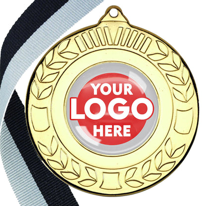 50mm Original Laurel  Medal on a Ribbon