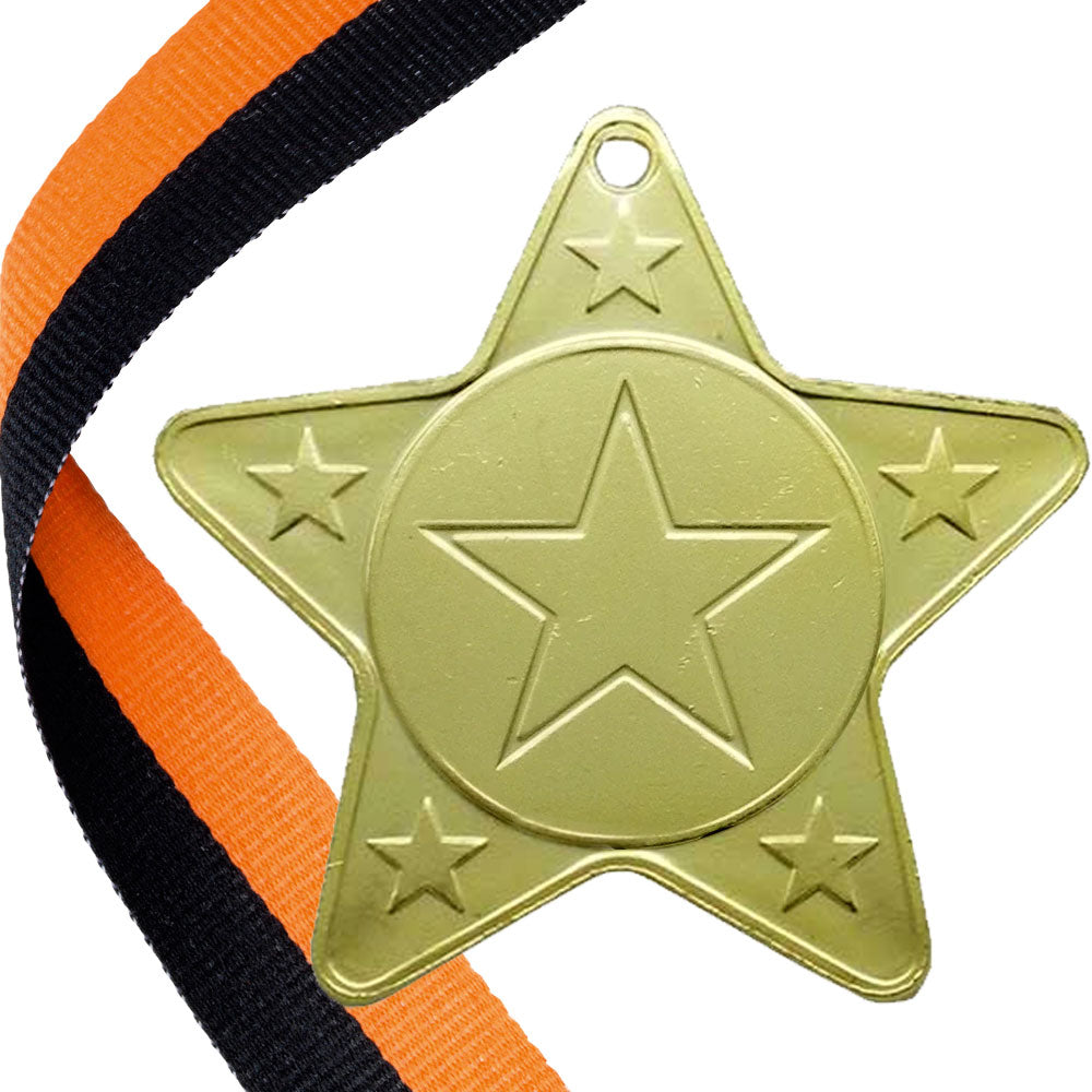 The Original - Star Shape Medal on a Ribbon