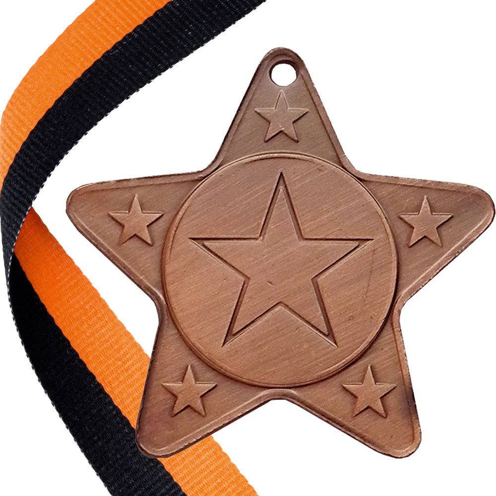 The Original - Star Shape Medal on a Ribbon