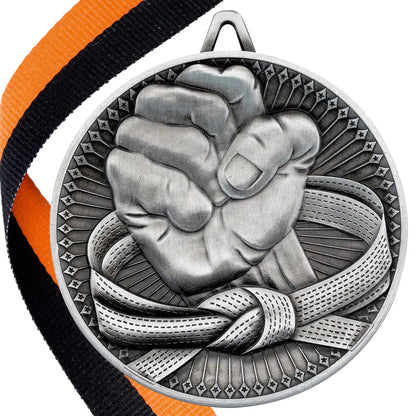 Martial Arts Antique 60mm Medal