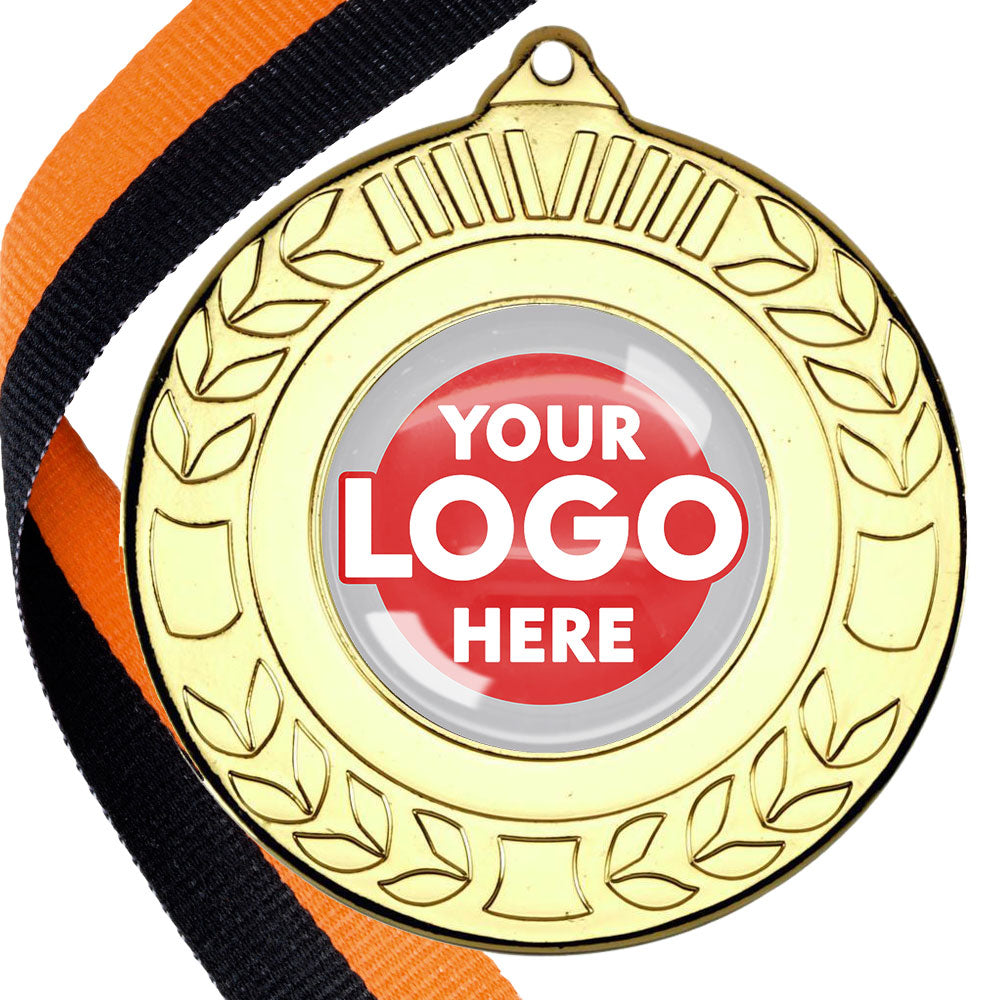 50mm Original Laurel  Medal on a Ribbon