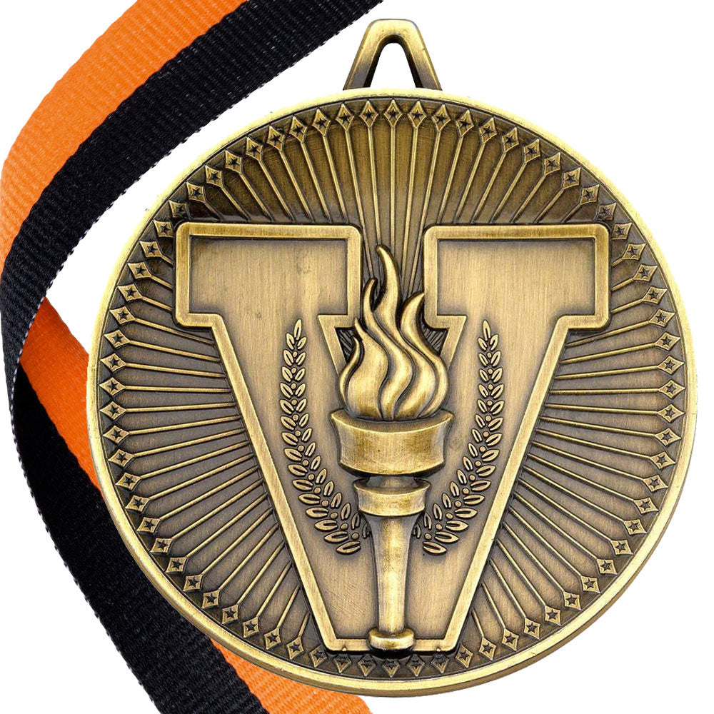 Victory Torch 60mm Medal