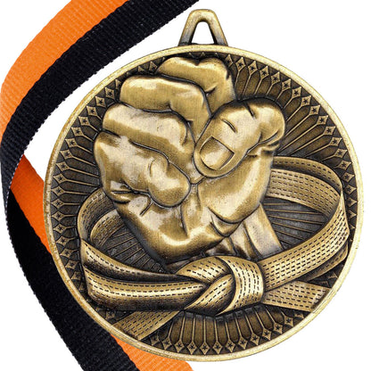 Martial Arts Antique 60mm Medal