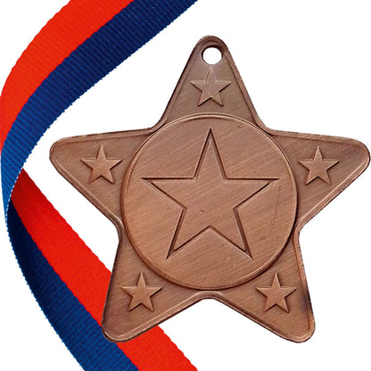 The Original - Star Shape Medal on a Ribbon