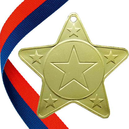 The Original - Star Shape Medal on a Ribbon