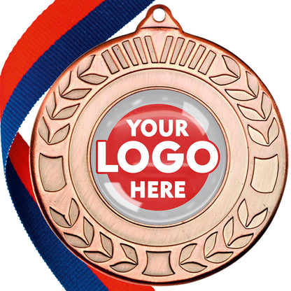 50mm Original Laurel  Medal on a Ribbon