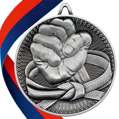 Martial Arts Antique 60mm Medal