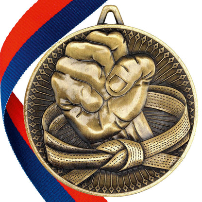 Martial Arts Antique 60mm Medal