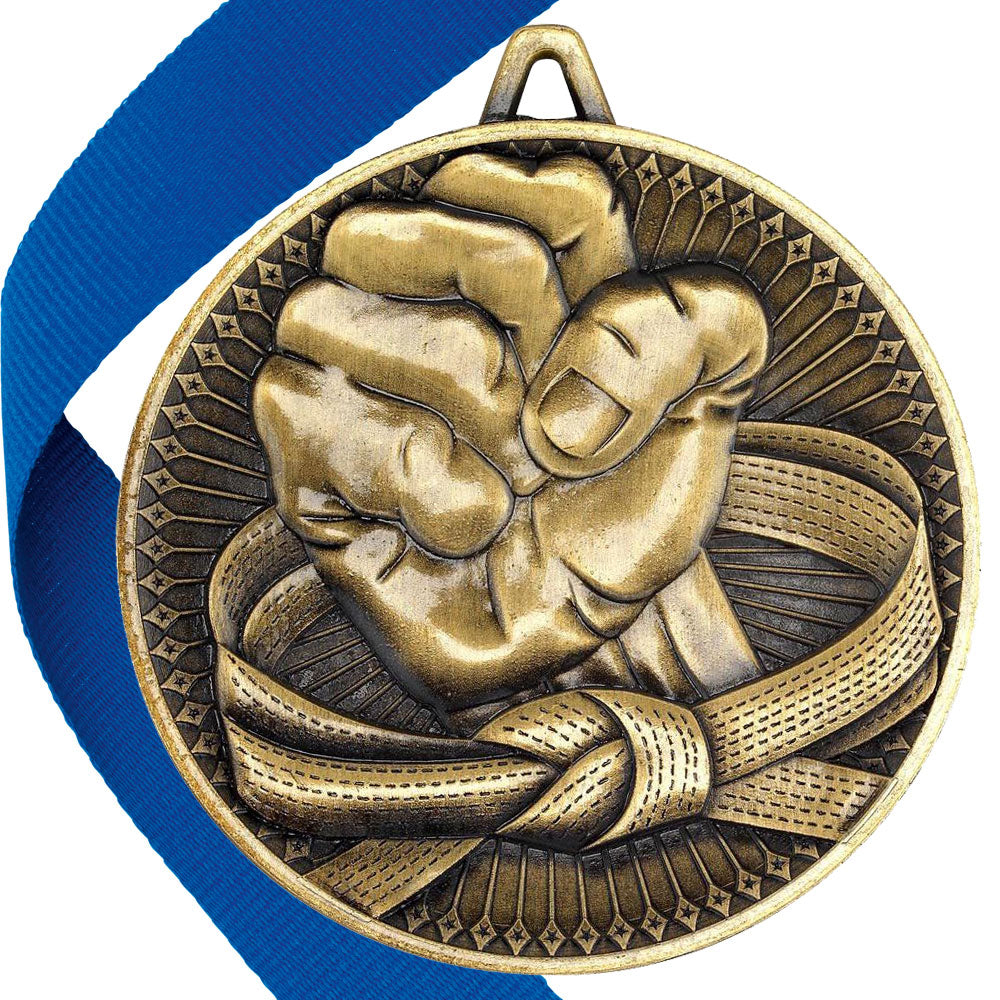 Martial Arts Antique 60mm Medal