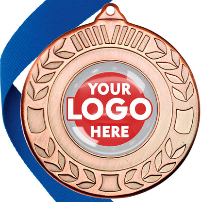 50mm Original Laurel  Medal on a Ribbon