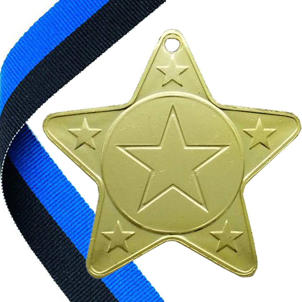 The Original - Star Shape Medal on a Ribbon