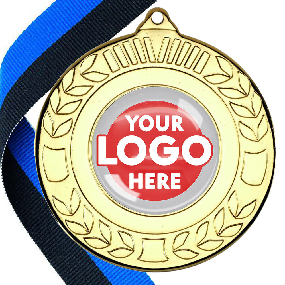 50mm Original Laurel  Medal on a Ribbon