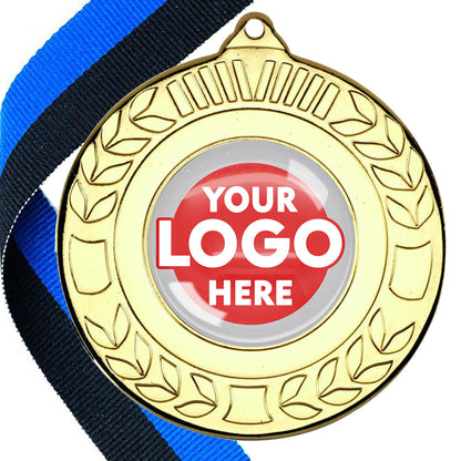 50mm Original Laurel  Medal on a Ribbon