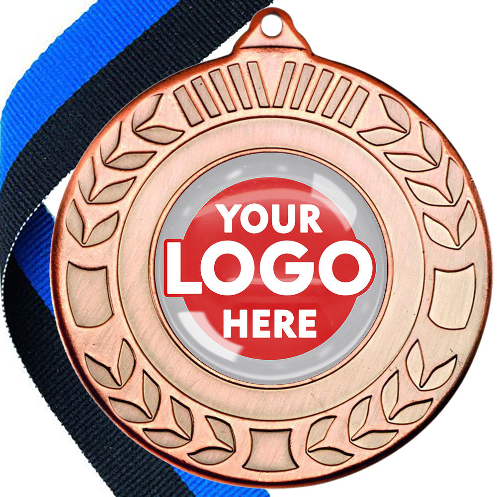 50mm Original Laurel  Medal on a Ribbon