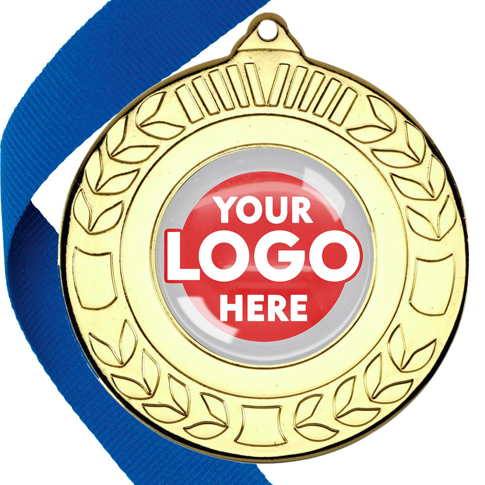 50mm Original Laurel  Medal on a Ribbon