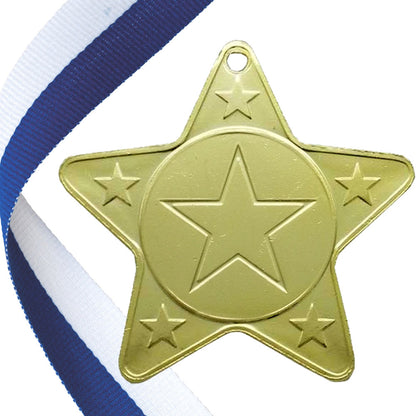 The Original - Star Shape Medal on a Ribbon