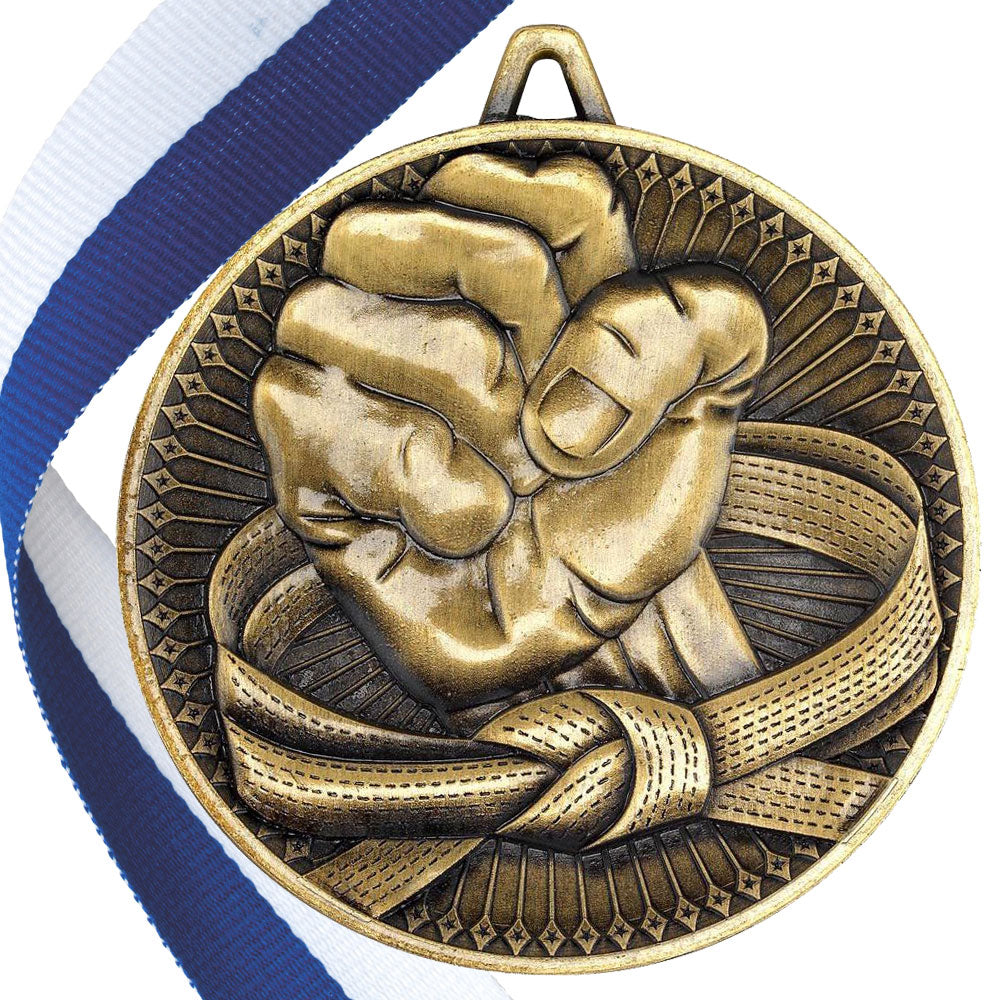 Martial Arts Antique 60mm Medal