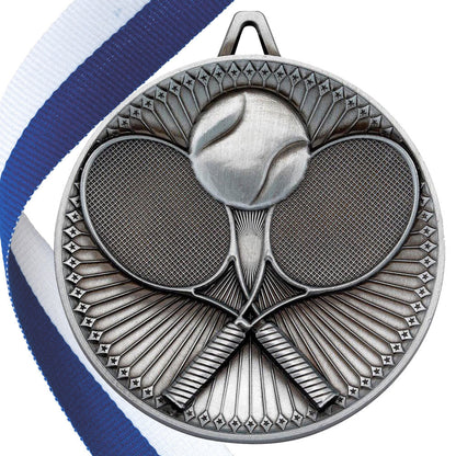Tennis Antique 60mm Medal BW Trophies
