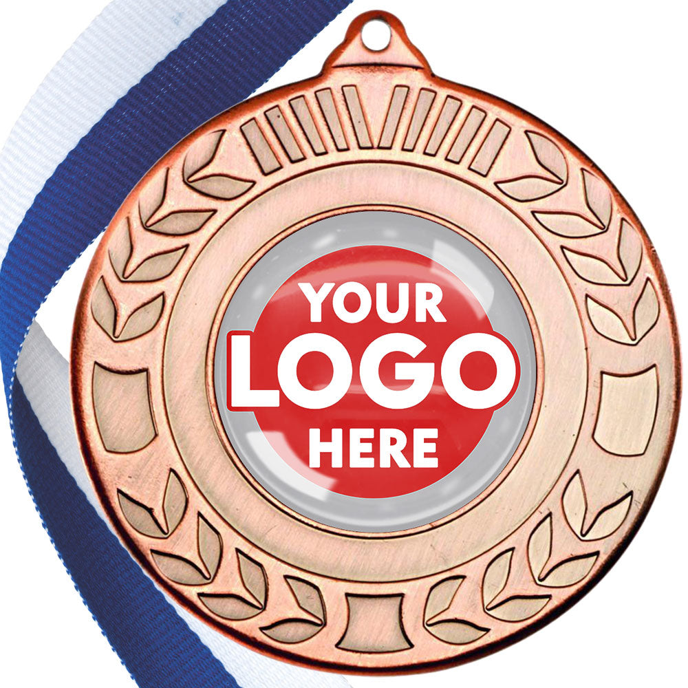 50mm Original Laurel  Medal on a Ribbon