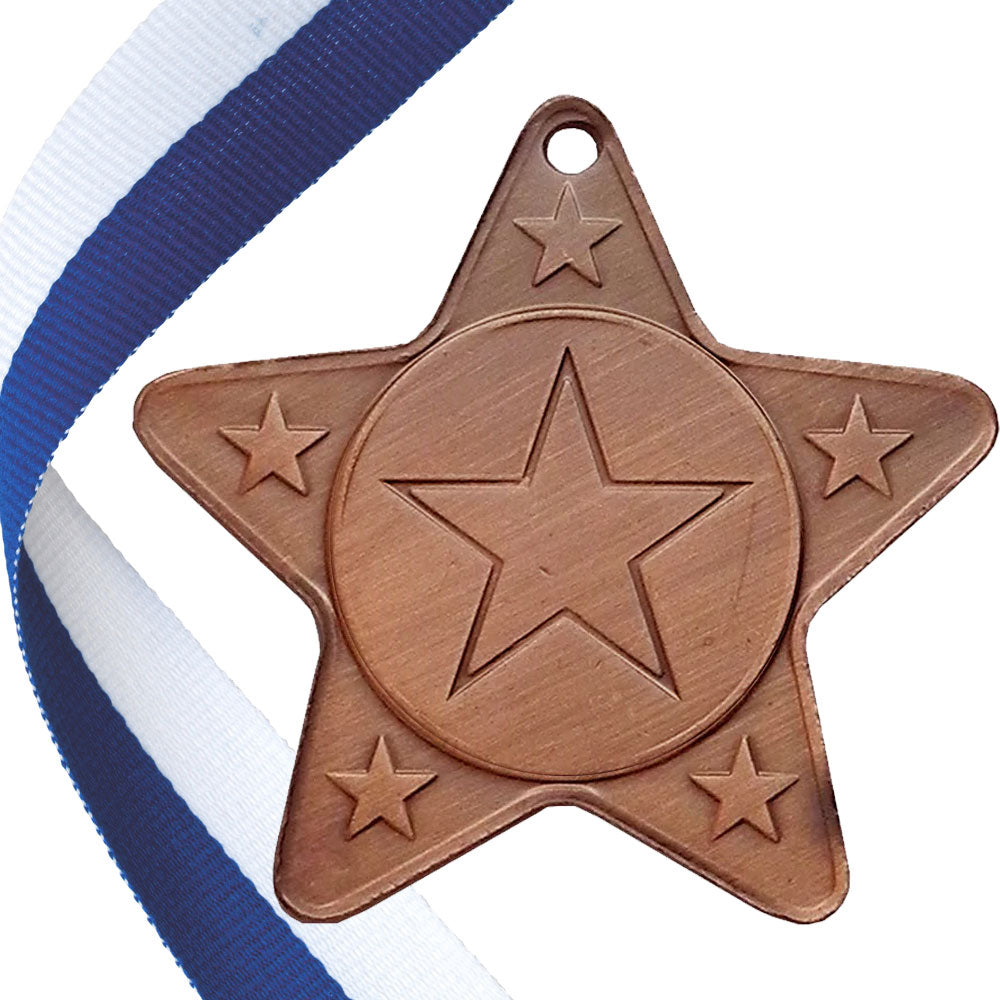 The Original - Star Shape Medal on a Ribbon