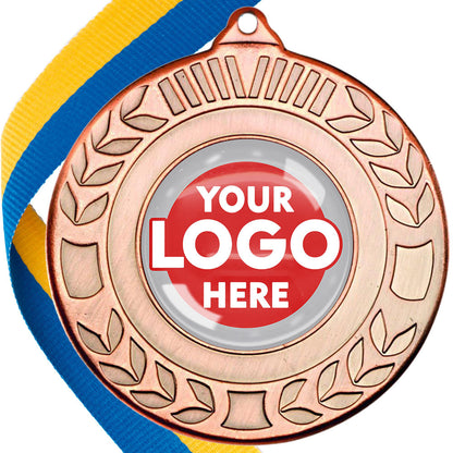 50mm Original Laurel  Medal on a Ribbon