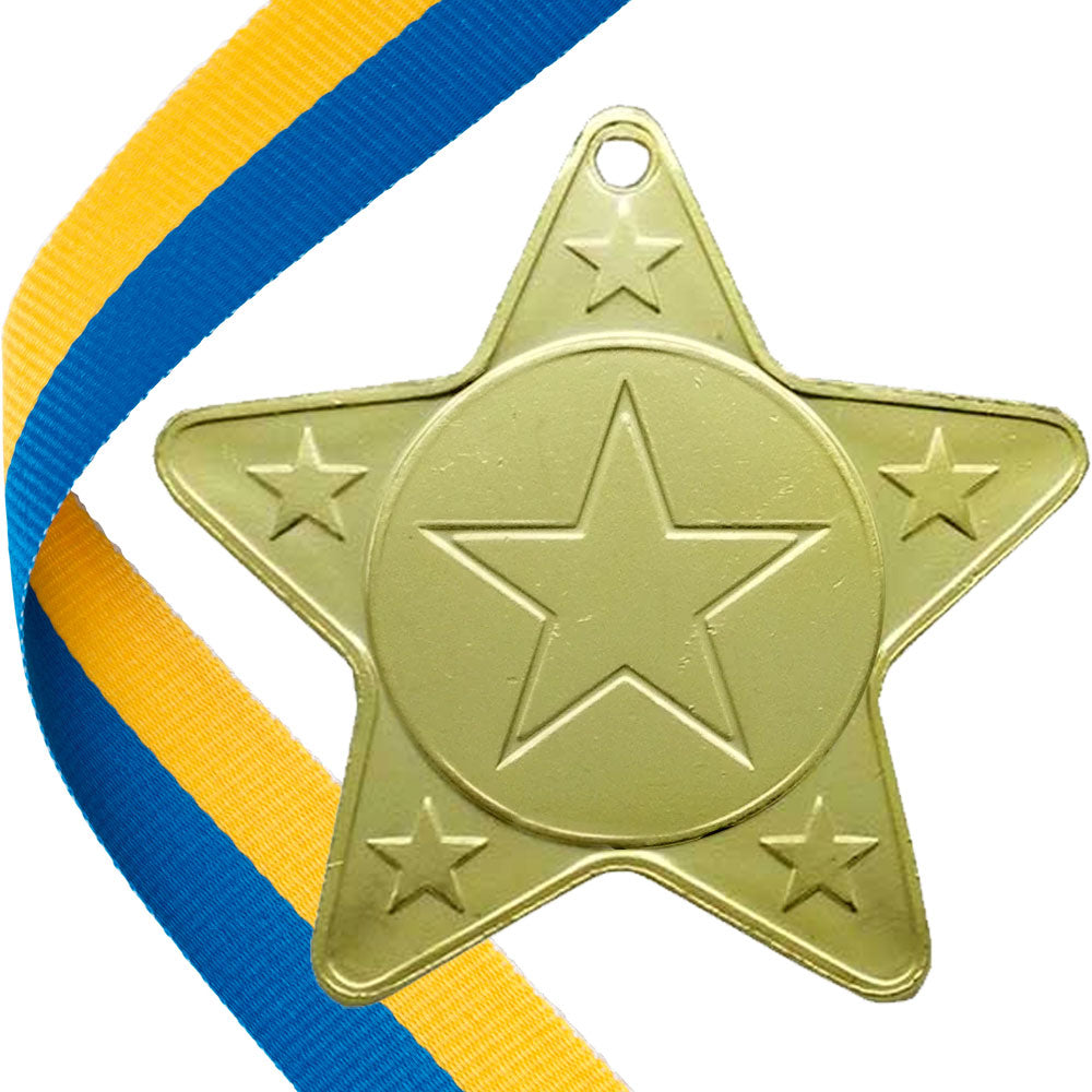 The Original - Star Shape Medal on a Ribbon