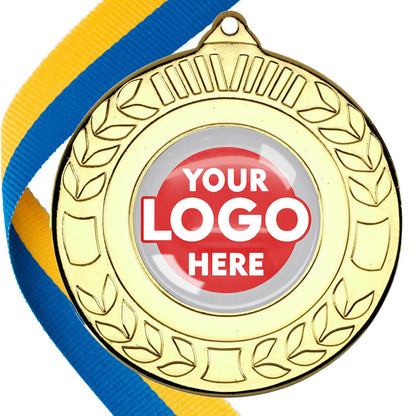 50mm Original Laurel  Medal on a Ribbon