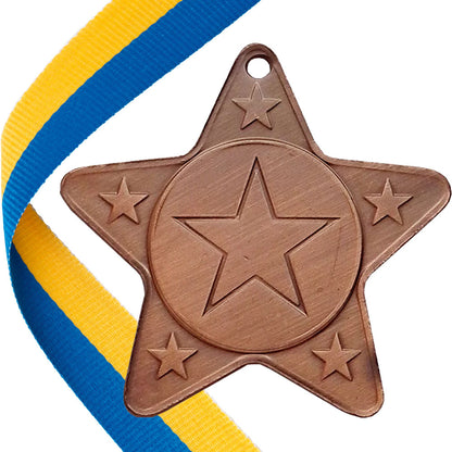 The Original - Star Shape Medal on a Ribbon