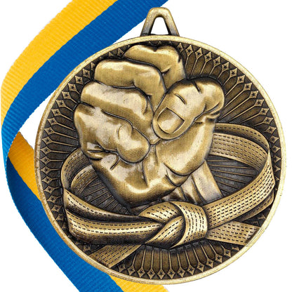 Martial Arts Antique 60mm Medal