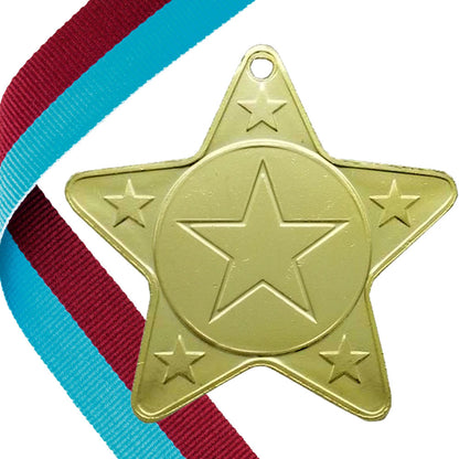 The Original - Star Shape Medal on a Ribbon