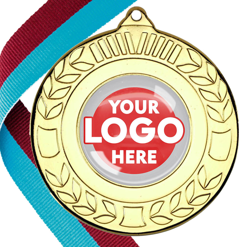 50mm Original Laurel  Medal on a Ribbon