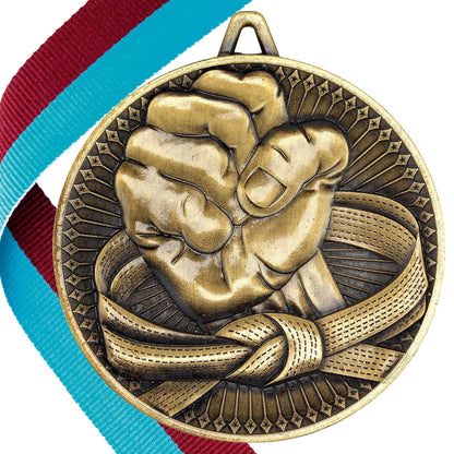 Martial Arts Antique 60mm Medal