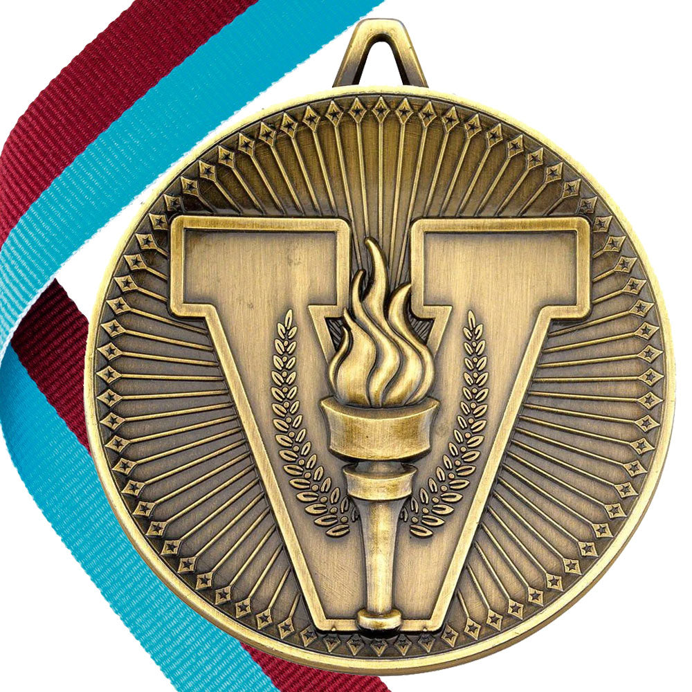 Victory Torch 60mm Medal