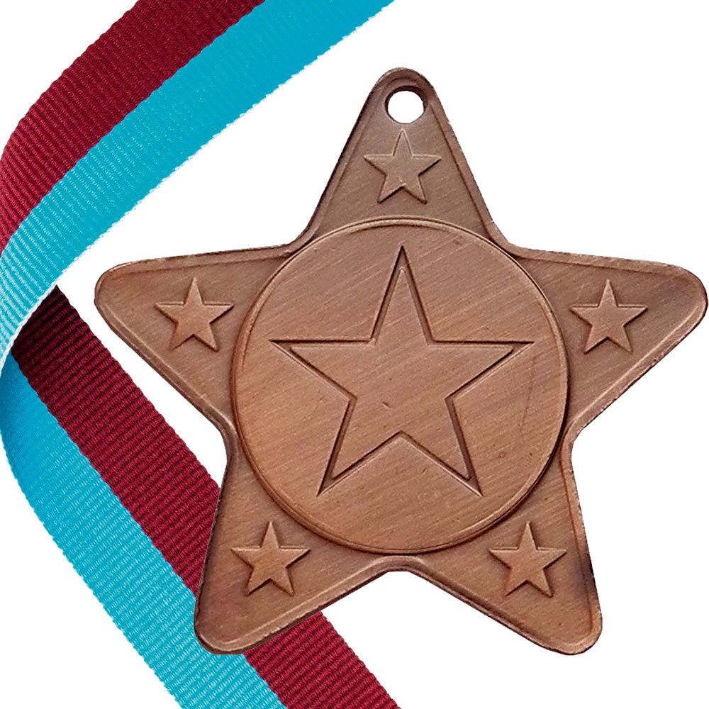 The Original - Star Shape Medal on a Ribbon
