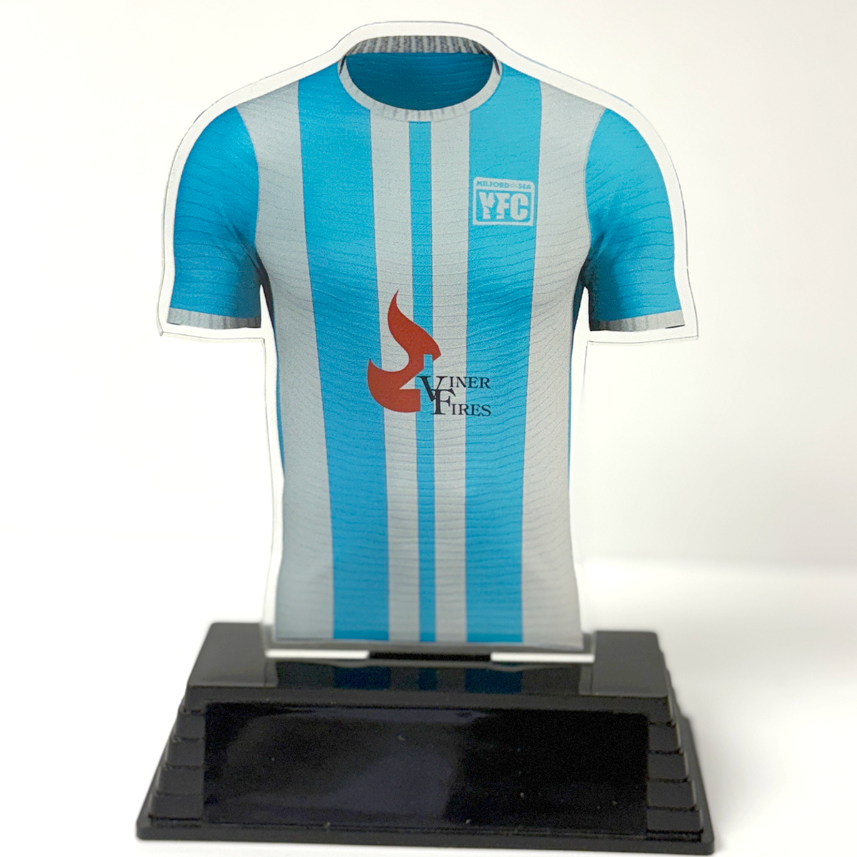 Bespoke Acrylic Shirt BW Trophies