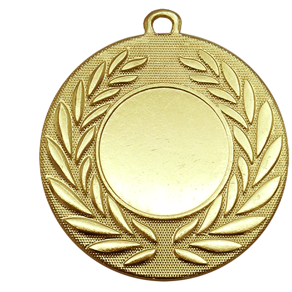 Classic Wreath Medals Domed - MINIMUM ORDER 100