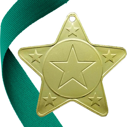 The Original - Star Shape Medal on a Ribbon