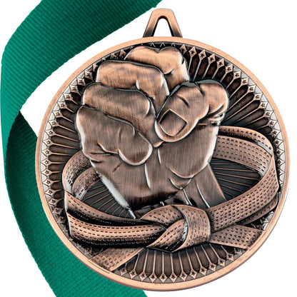 Martial Arts Antique 60mm Medal