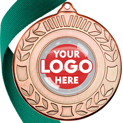 50mm Original Laurel  Medal on a Ribbon