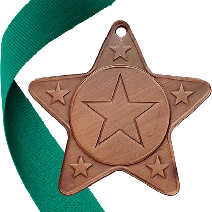 The Original - Star Shape Medal on a Ribbon