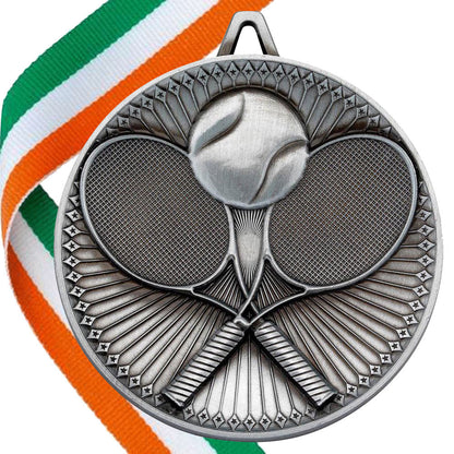 Tennis Antique 60mm Medal BW Trophies