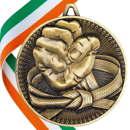 Martial Arts Antique 60mm Medal