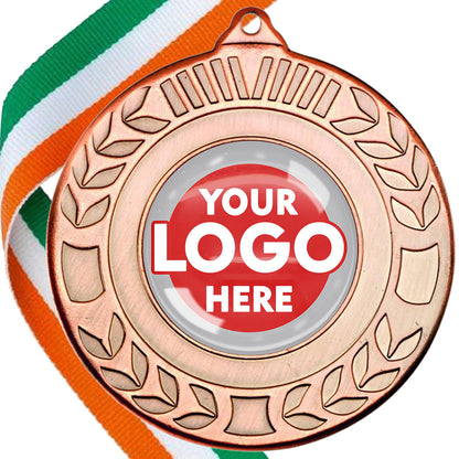 50mm Original Laurel  Medal on a Ribbon