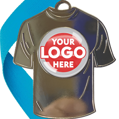 Shirt-shaped Silver Medal