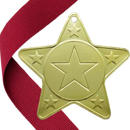 The Original - Star Shape Medal on a Ribbon