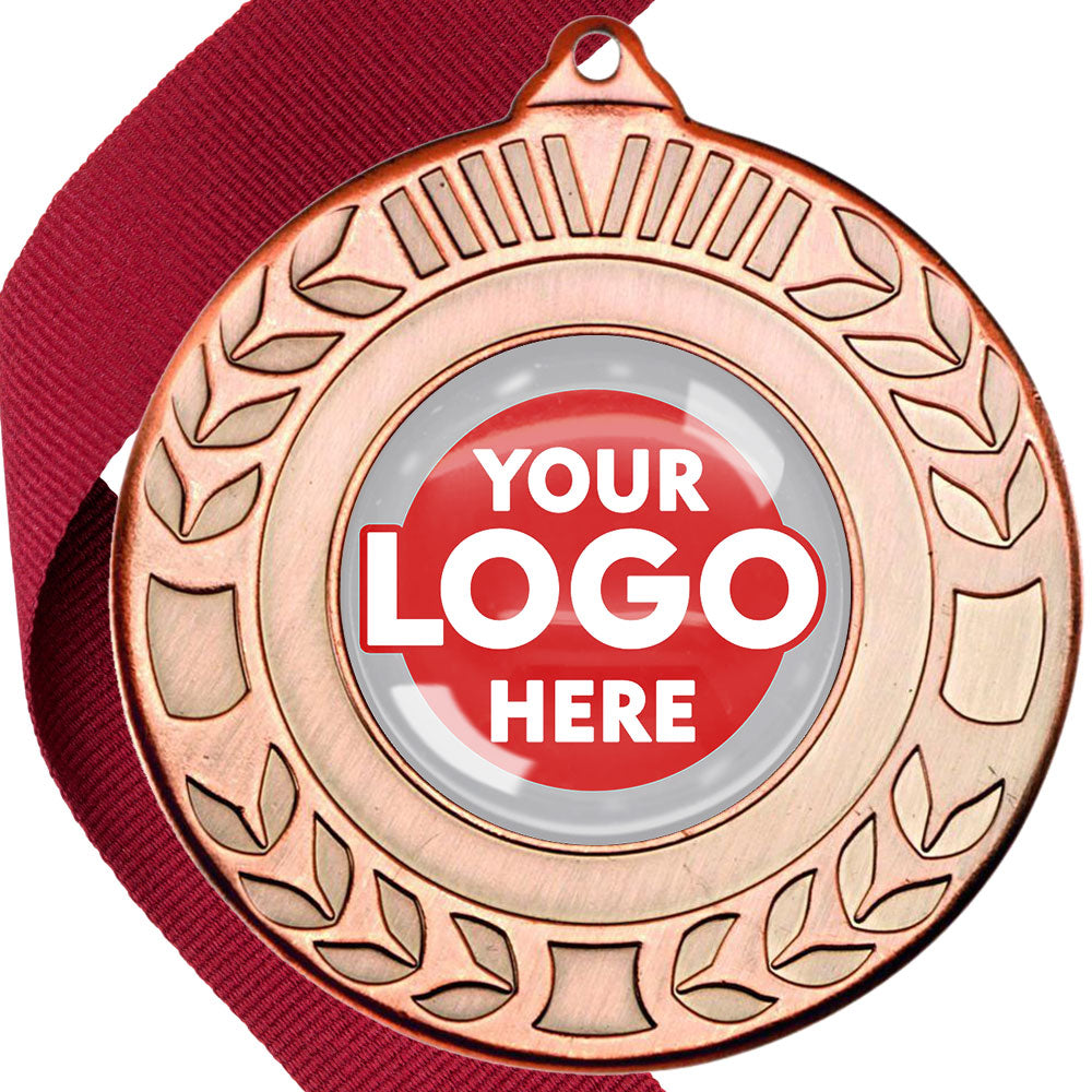 50mm Original Laurel  Medal on a Ribbon